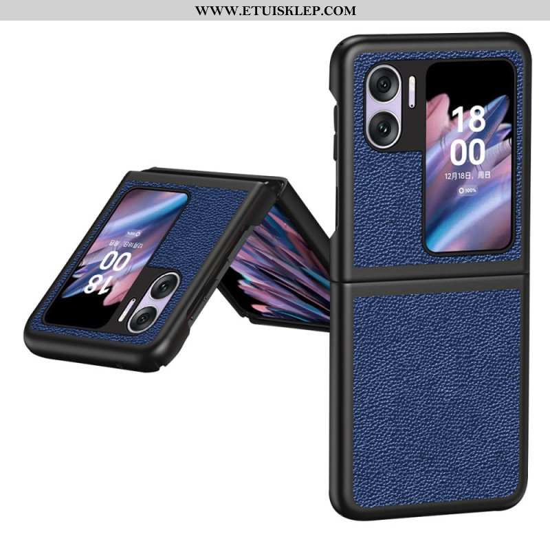 Etui do Oppo Find N2 Flip Etui Folio Sztuczna Skóra Liczi